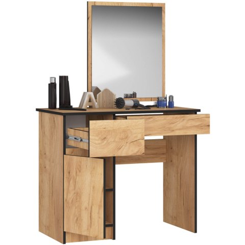 TOALETKA Z LUSTREM CLP P-2/SL LEWE PK DĄB CRAFT