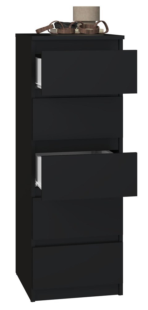 Komoda Malwa W5 CZARNY
