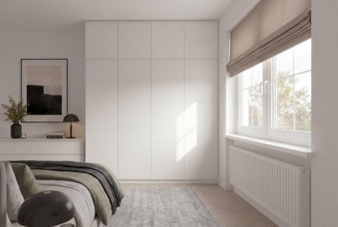 Nadstawka Na Szafę SD-90 BIEL Półka 90 cm Do Garderoby Pokoju