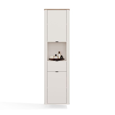 Szafka Łazienkowa CORDOBA 2D1S KASZMIR DĄB CASTELLO Wisząca Słupek Szuflada
